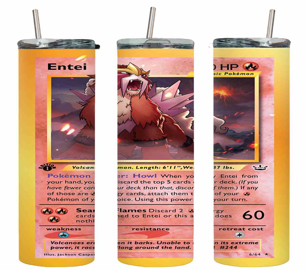 Pokemon Entei Card-8040